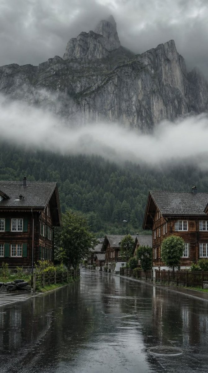 earthviewss1's tweet photo. A rainy day in Switzerland 🇨🇭 https://t.co/WSM28L2ION