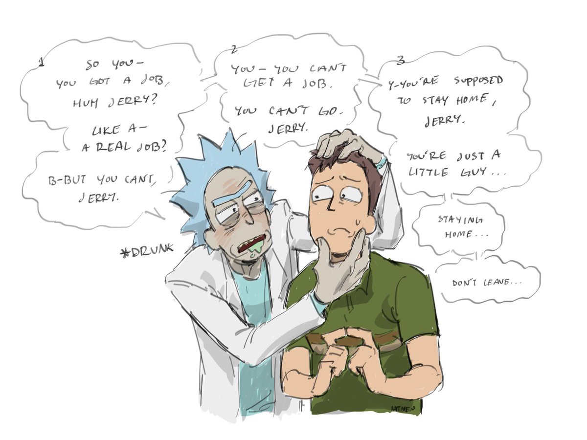 iatnentwt's tweet photo. Dump #jerrick #rickandmorty https://t.co/fehFFhv1uC