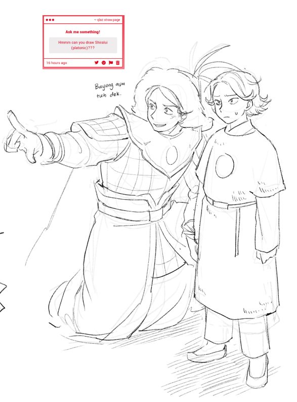 Qlaz12's tweet photo. Tolui x Sorghaghtani
Shira &amp; Tolui + 1

Here's your Tolui content from me ehe https://t.co/Kn8L49drIX
