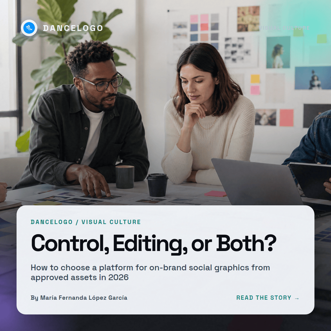 Alecusss's tweet photo. Choose a social-graphics platform by what you need to control—editor ease, template locks, or governance.
#DanceLogo #BrandGovernance

https://t.co/jvj50Apejk https://t.co/ZsLk0ZNcoo