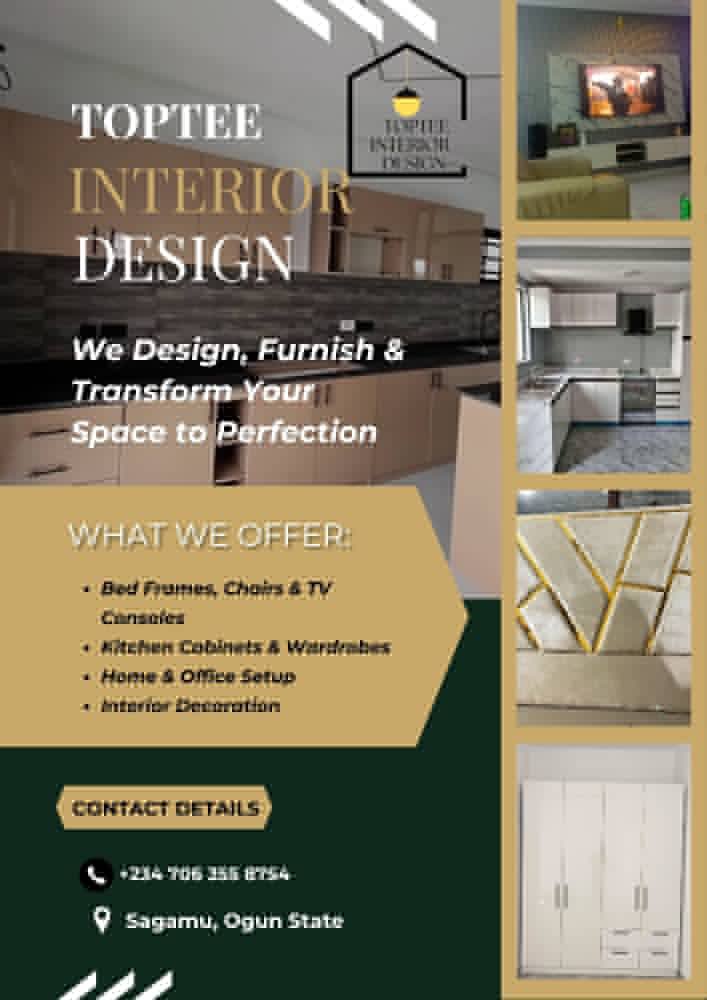 Topteeinterior's tweet photo. DAY 3/30 

My Business Story 🛋️

With over 20 years of experience in furniture and interior design, TopTee Interior Design has grown through passion, creativity, quality craftsmanship, and customers who trust our work. 🏡

 We deliver nationwide 💯 

#GrowWithProsperians https://t.co/XibCPXH1qe