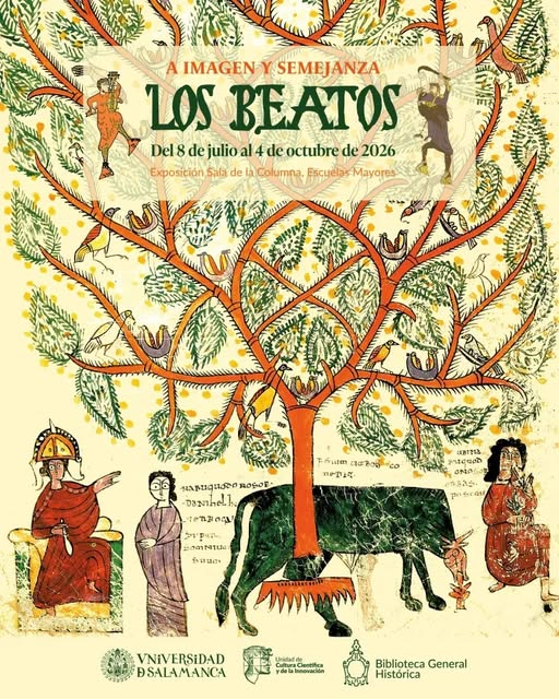 EnfiNet's tweet photo. Hasta el 04 de octubre de 2026, se podrá contemplar una nueva exposición bibliográfica del ciclo A imagen y semejanza, en esta ocasión dedicada a los beatos, en la Sala de la Columna del edificio de las Escuelas Mayores de la Universidad de Salamanca.
https://t.co/C7FsTnymGz https://t.co/XBEGMBp8AE