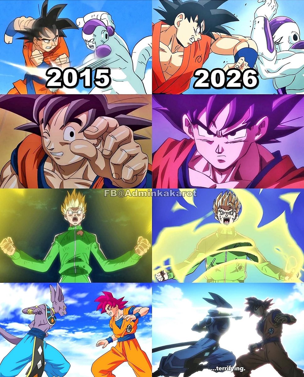 StylaX_Youtube's tweet photo. Comparaison DBS Old ( Ancien DBS ) vs DBS Remake 2026 
#Dragon_Ball https://t.co/fI1oCvHwlV