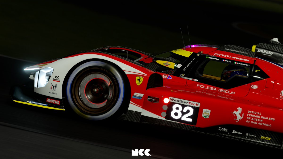 24HuresdeLoL's tweet photo. #GranTurismo 
#GT7 
#liverydesign 
#designbycross

Risi Competizione 499P IMSA GTP #82 
Regular Season: 
Daniel Serra 🇧🇷 
Olivier Pla 🇫🇷 
Rolex 24 Hours: 
Daniel Serra 🇧🇷 
Olivier Pla 🇫🇷 
Luca Ghiotto 🇮🇹 https://t.co/xedQMTLojF