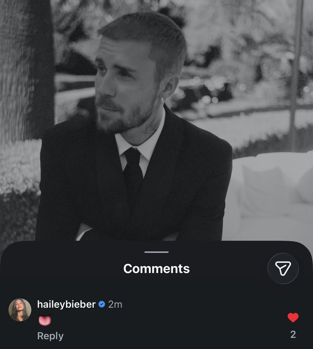 nermoeg's tweet photo. “Justin and Hailey are getting divorced”

 Literally them: https://t.co/ppQmB11BPn