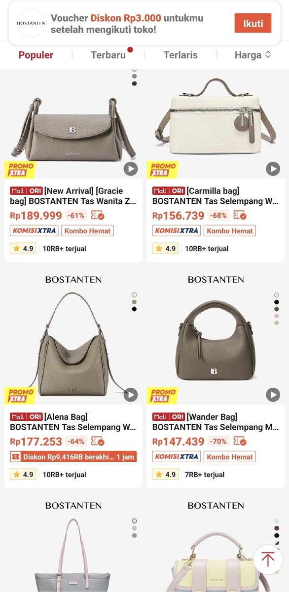 nonachisey's tweet photo. guys aku nemu tas cewek-cewek banget 🥹🎀
lucu, manis, keliatan mahal…
terus pas cek harga: “lah?? 100ribuan??” 😭
yaudah kepoin sendiri deh 🤏🏻 https://t.co/jzFl5DY9ff