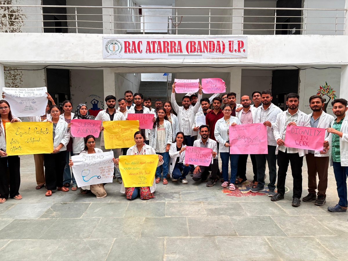 ssvchandra's tweet photo. “सम्मान वही, जो मेहनत के साथ मिले — AYUSH Interns को ₹25,000 stipend मिले!” ✊
@ayushupdept
@dayalugurubjp @SureshKKhanna @CMOfficeUP @brajeshpathakup
@upayushdept @moayush
#25kforAYUSH #hikeAYUSHstipend #AYUSHInternsUP https://t.co/DW9ckHYDbJ