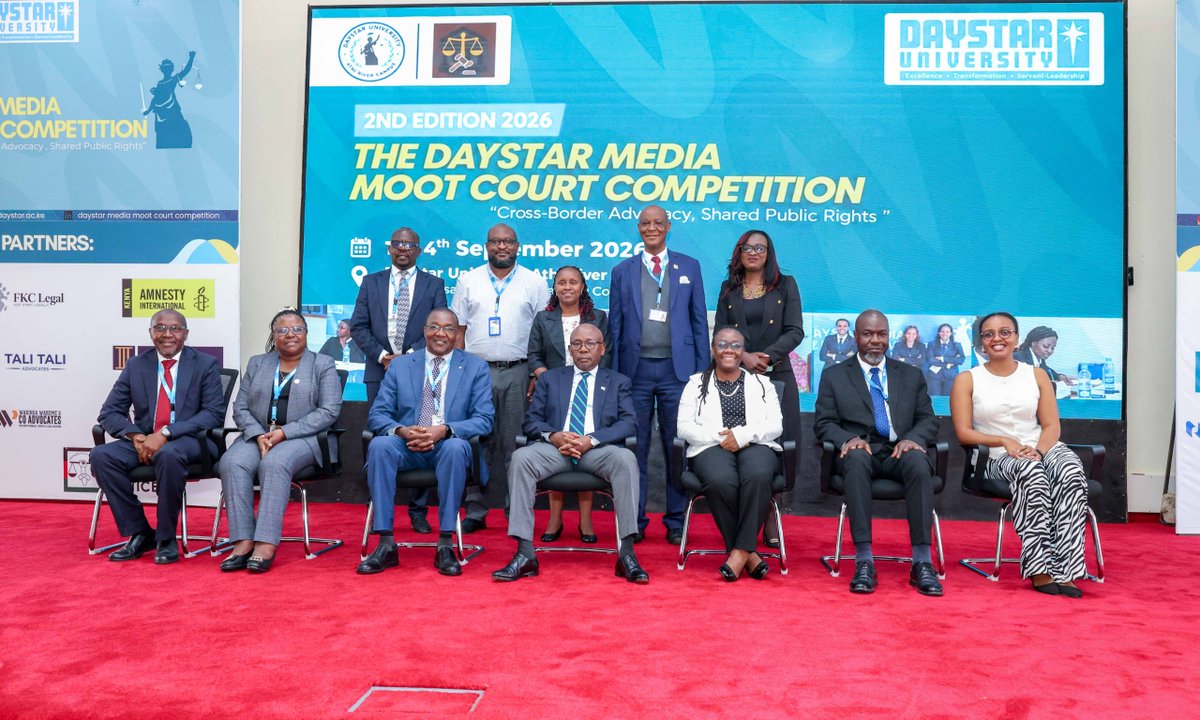 AmnestyKenya's tweet photo. Yesterday, Amnesty International Kenya joined the 2nd Daystar Media Moot Court Competition, held under the theme “Cross-Border Advocacy, Shared Public Rights.” Our Technology and Human Rights Campaigner delivered the keynote address and facilitated a session on Amnesty International Kenya’s report, The Fear, Everyone Is Feeling It, which documents the growing threat of technology-facilitated violence against young activists and human rights defenders.

The discussions highlighted an urgent reality: as digital spaces become increasingly central to civic participation, they are also being used to intimidate, silence and target those who speak out.

For human rights defenders, journalists and activists, repression no longer stops at national borders, and neither can our response.

The protection of civic space requires stronger safeguards for digital rights, accountability for those who perpetrate online violence, and regional solidarity to ensure that people can exercise their rights without fear.

We thank Daystar University and the students participating in the Moot Court for creating space for these important conversations and for engaging with the challenges facing human rights advocacy in an increasingly digital and interconnected East Africa.

Defending human rights means defending the spaces where people speak, organise and demand accountability.