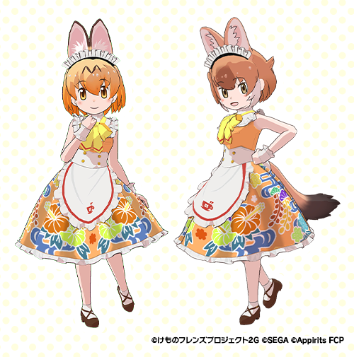 kemono_friends3's tweet photo. ＼カフェ制服＜リウキウ・イエロー＞シリーズ復刻！／

過去登場した「カフェ制服<リウキウ・イエロー>」がリウキウおしゃれメダル交換所に期間限定で復刻！
シーサーバル道場に挑戦＆リウキウおしゃれメダルを集めて交換しよう♪

▼期間
2026年10月1日(木) 23:59まで

#けもフレ３ #けものフレンズ https://t.co/lQt4godrxX