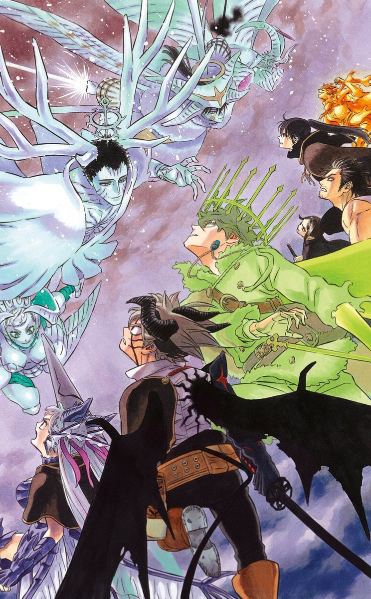 BCloverActuFR's tweet photo. 🚨 L’ARTBOOK NUMÉRIQUE de BLACK CLOVER sortira le 10 NOVEMBRE ! 
 
Il comprendra des ILLUSTRATIONS EN COULEUR couvrant toute la série, du début à la fin. 

Et des ILLUSTRATIONS INÉDITES réalisées pour l’occasion ! 😭🔥 https://t.co/bVNb5Zduxo