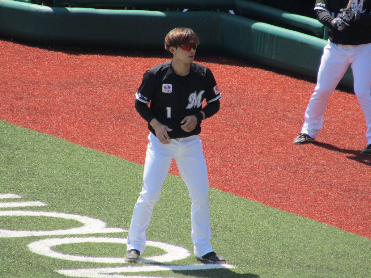 hithit4141's tweet photo. 2025年のロッテ・藤原恭大⚾             
＠楽天モバイルパーク宮城  
楽天vsロッテ　5/13                         

#千葉ロッテマリーンズ
#プロ野球 https://t.co/zadSXT3iYw