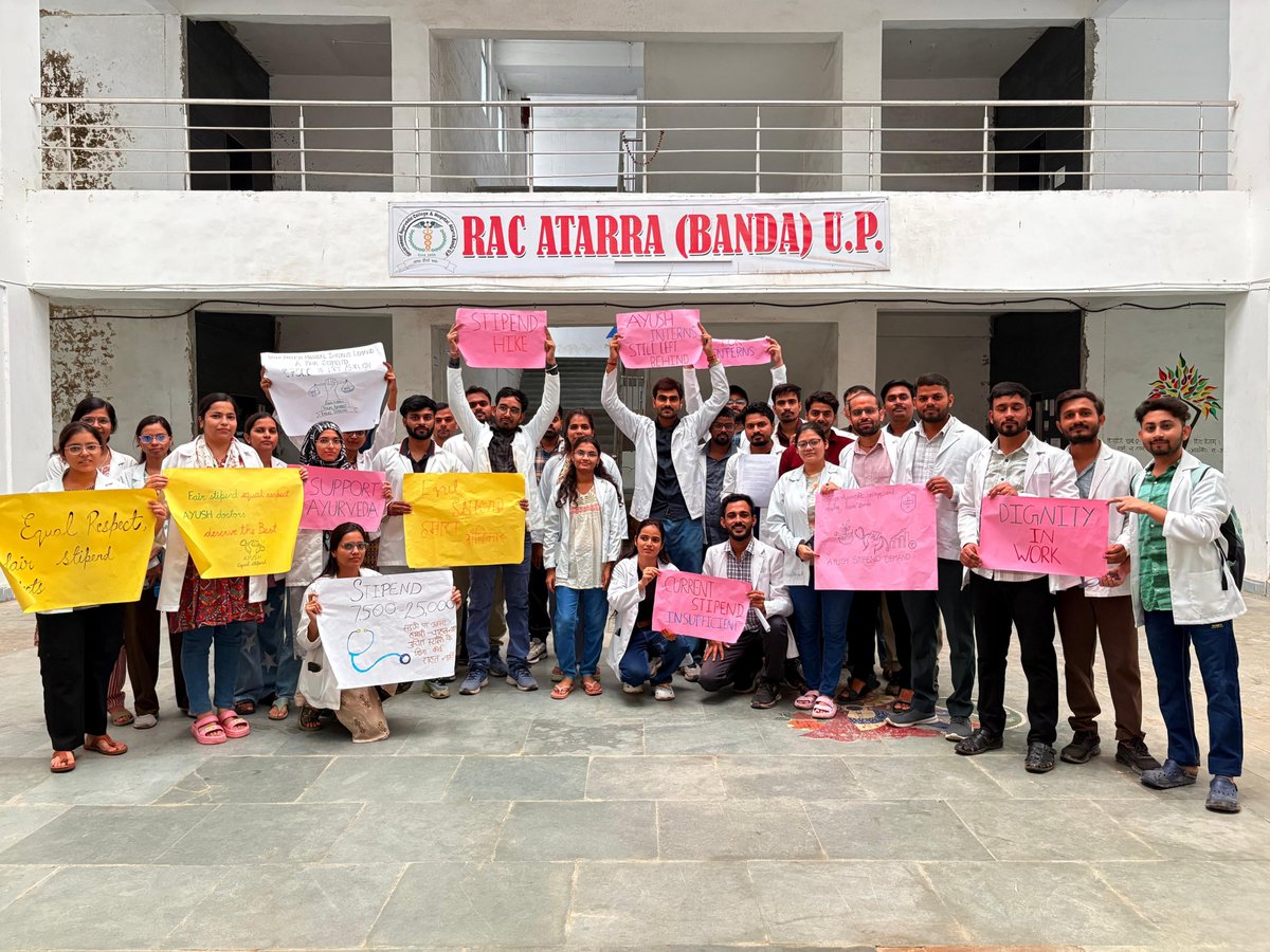 SunainaPal52046's tweet photo. "सद्दा हक़, ऐथे रख"
#25kforayushinterns 
#hikestipend 
#Ayushstipendincrement 
@moayush 
@CMOfficeUP 
@upayushdept 
@dayalugurubjp 
@SureshKKhanna 
@myogiadityanath https://t.co/J9mPf8iwxW