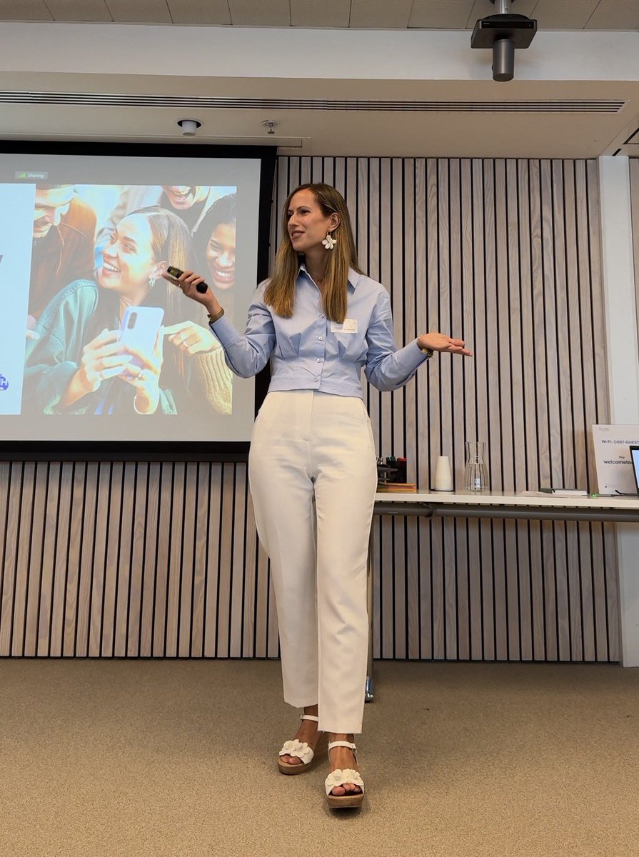 youth_dmh's tweet photo. Science communication and leadership in action 🌍
At the COST Academy Leadership Workshop in Brussels, our science communication coordinator @jmariangoodman shared YouthDMH’s journey, challenges and lessons.
@COSTprogramme 
#YouthDMH #COSTAction #DigitalMentalHealth https://t.co/xhk8T0hh8i