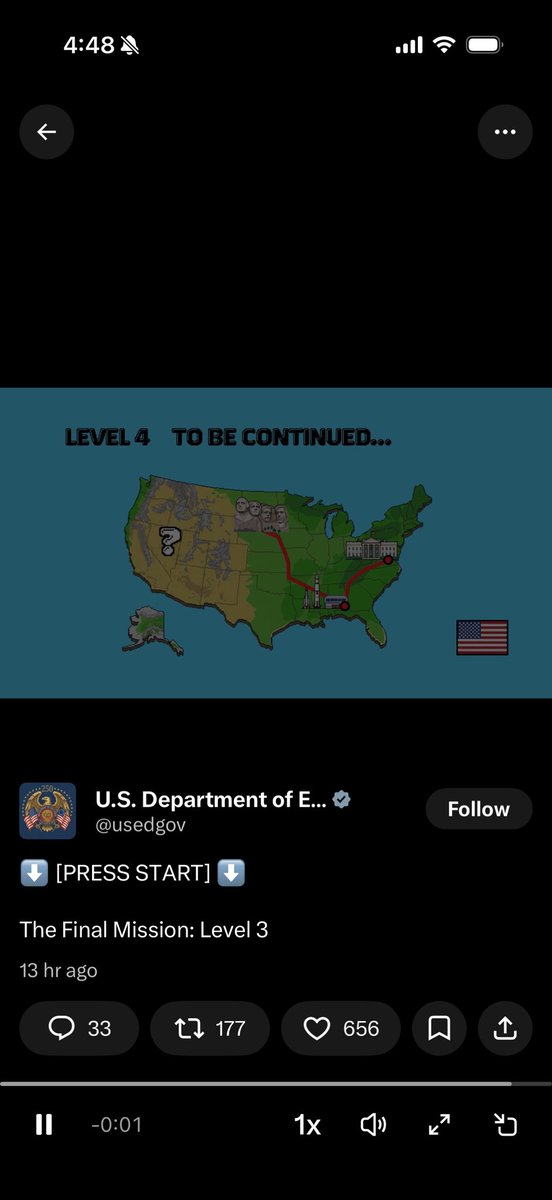Quantum_Pump's tweet photo. @Daniell64334313 Another government account highlighting “3 and 4” https://t.co/7NNfWGszUn