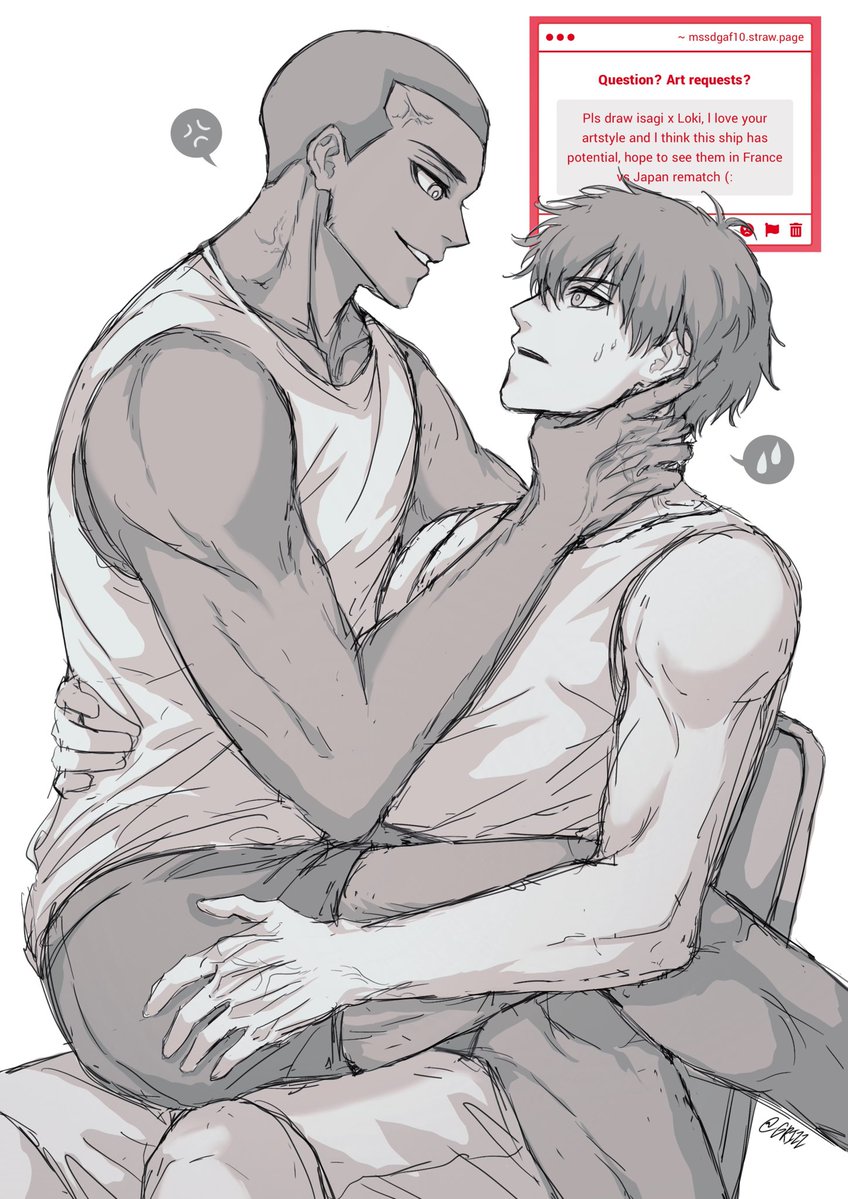 mssdgaf10's tweet photo. Smth like this? I’m not sure if this is the vision you had in mind though. I think isa is pretty polite (he just gets a little too much adrenaline pumping when he’s competing lmao)

I hope they get to interact more in the future too https://t.co/TWEK6MgJ33