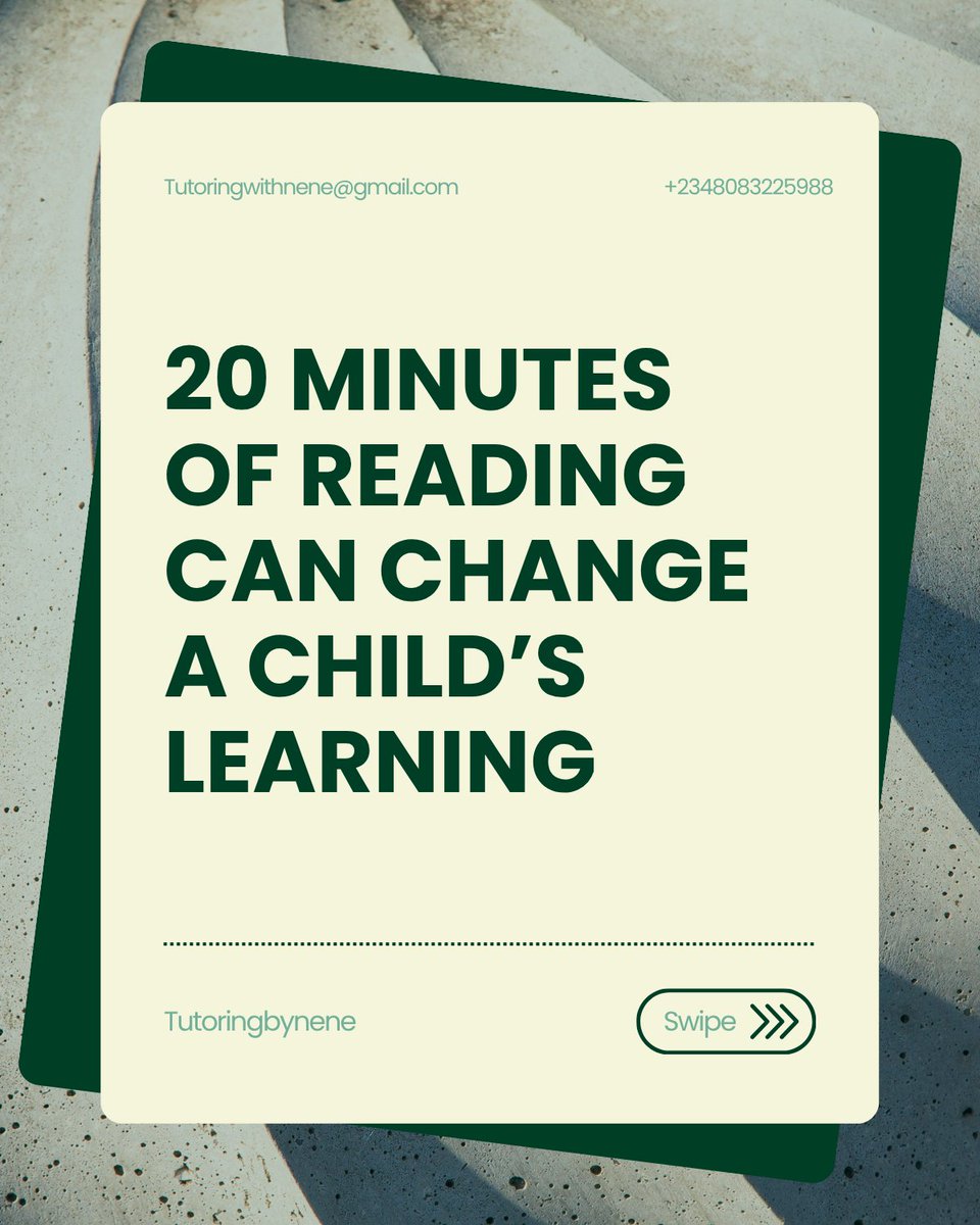 Tutorinwithnene's tweet photo. Reading doesn’t have to feel like another school assignment. A few consistent minutes every day can help children become stronger, more confident learners.
#ReadingForKids #LiteracySkills #ChildDevelopment #LearningAtHome #TutoringWithNene https://t.co/SSxw18fqsA