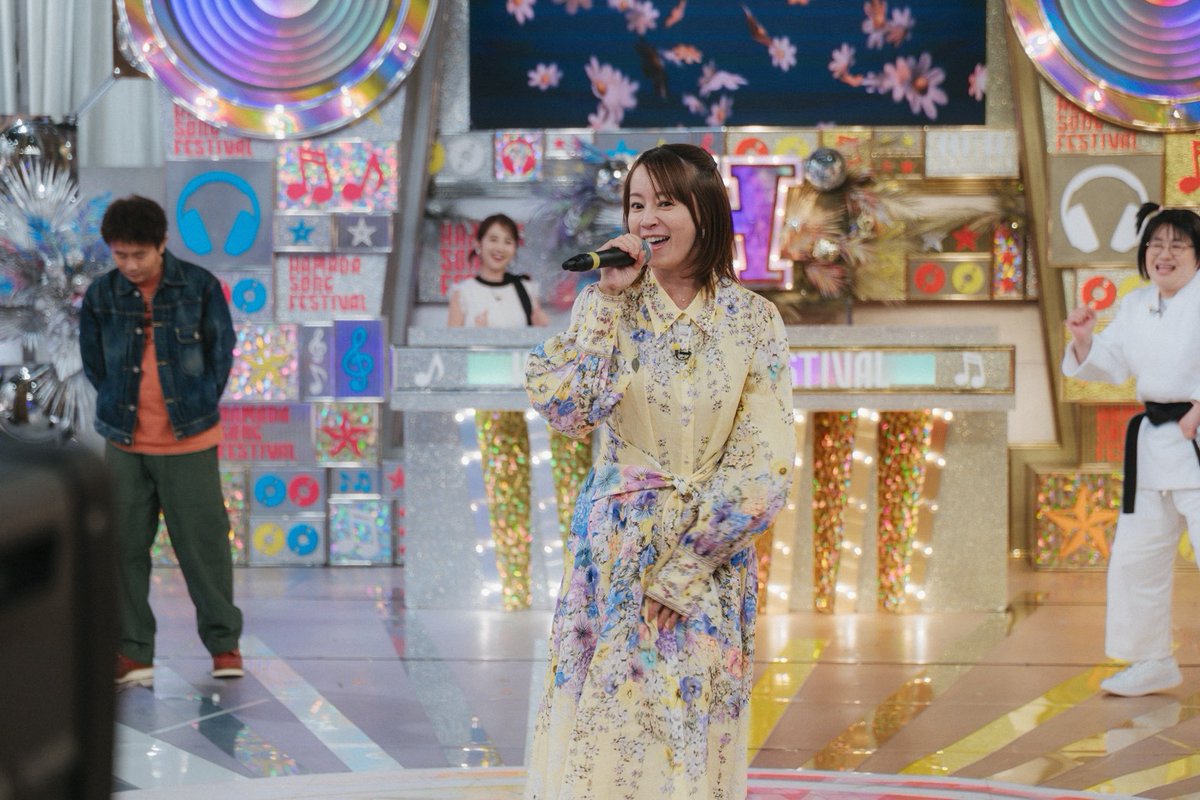 ookami_tbs's tweet photo. 🪩9月4日(金)よる7時🪩
#ハマダ歌謡祭
🔥応援ソングSP🔥

#玉井詩織 #ももいろクローバーZ
#KAIRYU #MAZZEL
#井上玲音 #段原瑠々 #juicejuice
#鈴木亜美

#オオカミ少年 #浜田雅功 https://t.co/WEyiKciIV8