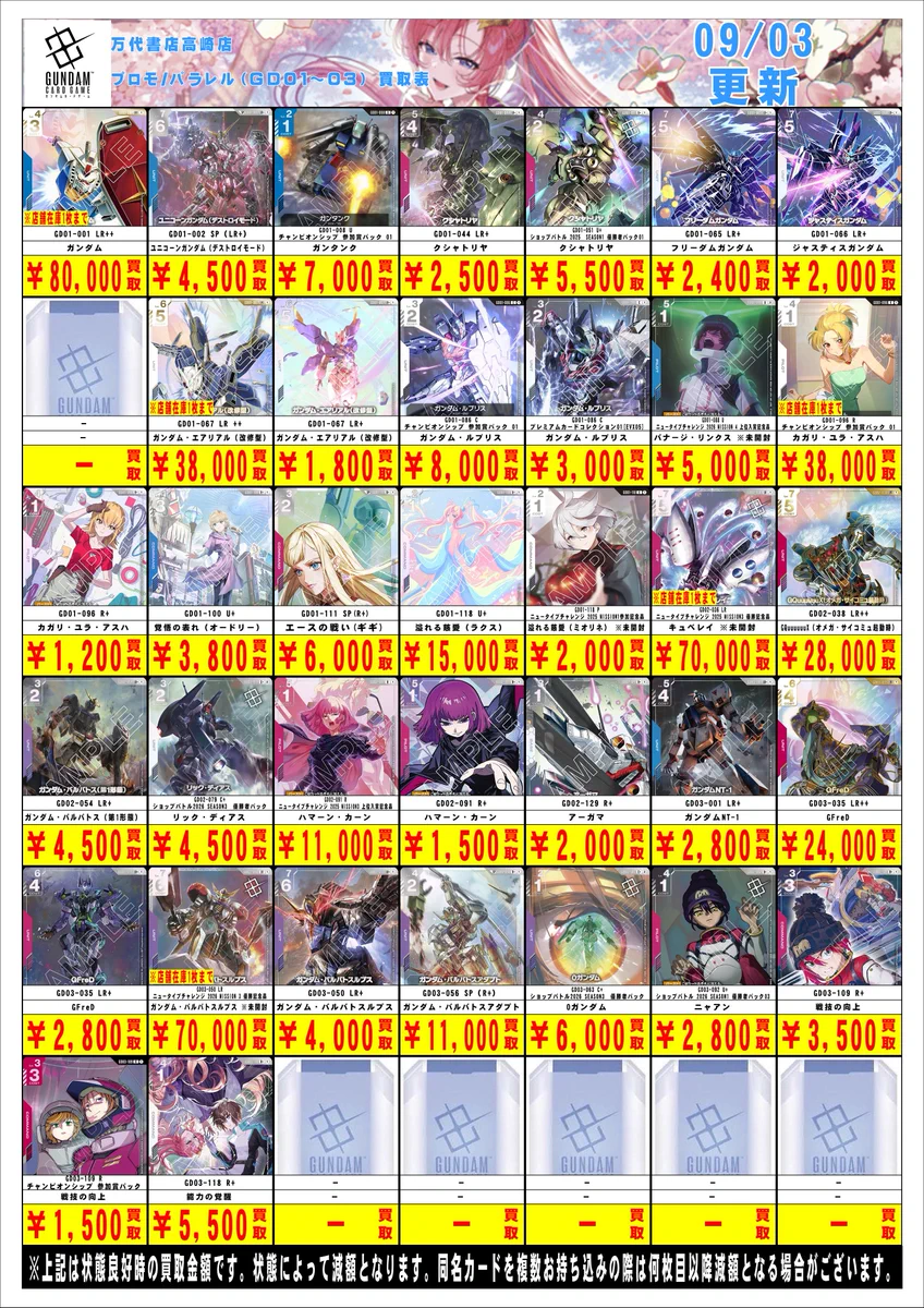 万代書店高崎店☆カードコーナー＠アルバイト募集中！ on X