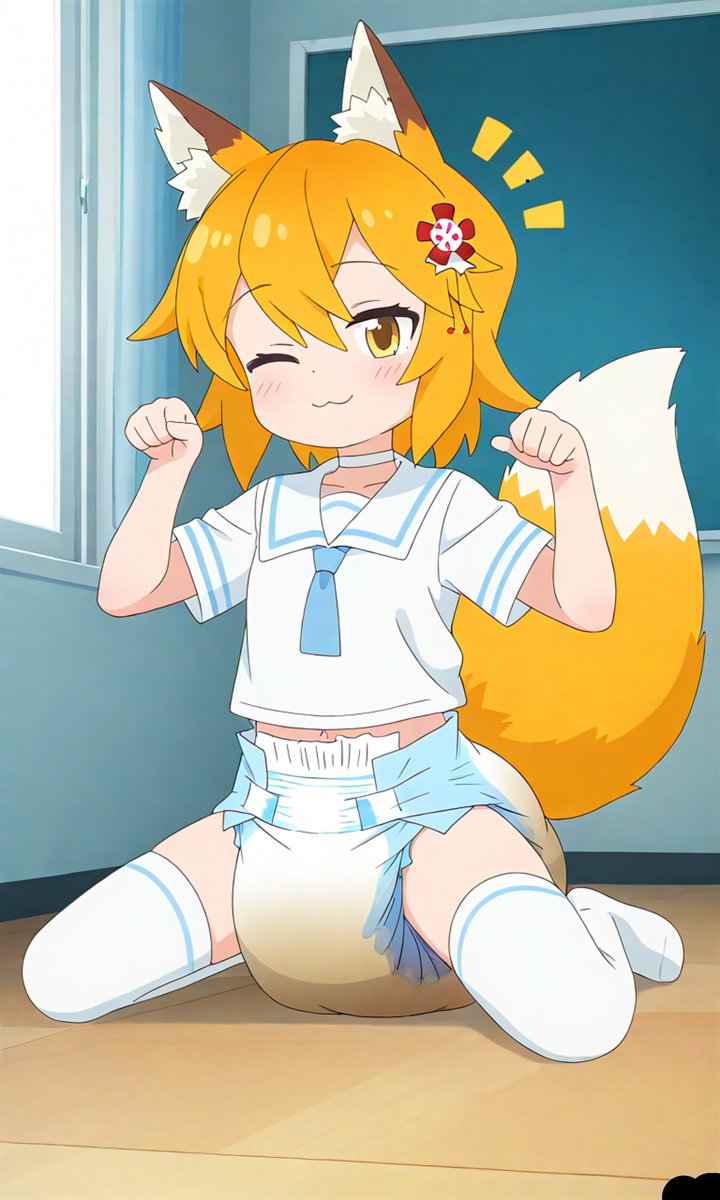 BhqDip412's tweet photo. @# : "Senko chan, kenapa kamu melepas rok mu, dan popokmu.... "
Senko chan: " ;3 " https://t.co/cVGfquCiOc