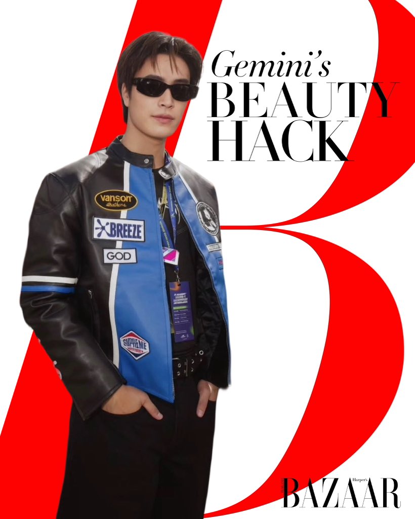 Geminint_family's tweet photo. ♊️ IG Update | bazaarthailand 

#BAZAARThailand
#Gemini_NT #เจมีไนน์ @gemini_ti 

#BAZAARBeauty นักแสดงหนุ่ม ‘เจมีไนน์ นรวิชญ์’ มาแชร์เคล็ดลับการดูแลตัวเอง ที่เริ่มด้วยการพักผ่อนให้เพียงพอไปจนถึงสกินแคร์รูทีน พร้อมเผยถึงมุมมองเรื่องการแต่งหน้าของผู้ชายในปัจจุบัน ที่นอกจากจะช่วยให้ดูดีขึ้นแล้ว ยังช่วยเสริมความมั่นใจได้อีกด้วย