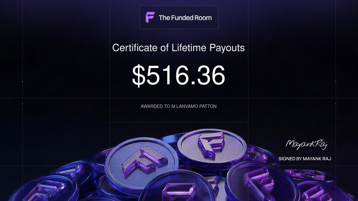 lanvungthung's tweet photo. @thefundedroom first payout from first propfirm..working hard for next payout😇 https://t.co/G6VyA50sOA