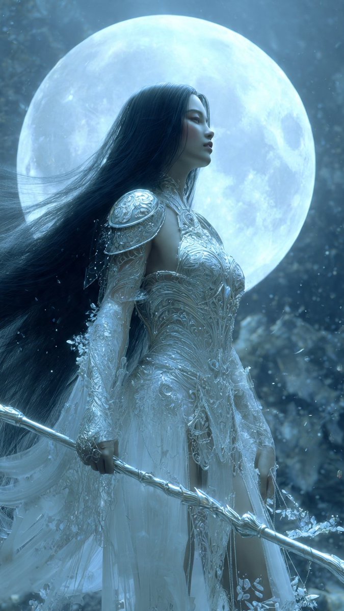 hoorienfatima's tweet photo. As promised 💜 Moon Queen Chapter 2: Full Moon 🌕
Thank you Richard for waiting! And thank you @layjavidr @Andre Castellano for the support!
#AIArt #grokArtLegion #MoonQueen #FullMoon https://t.co/2CyTsQLegQ