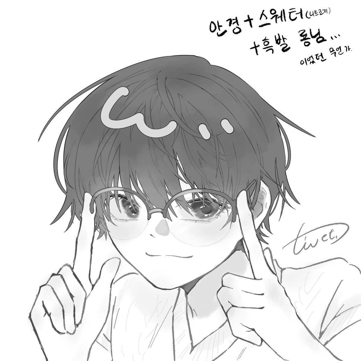 tivet_819's tweet photo. 이런 거 살짝 너무 캐붕…? 이려나요👀👀
룡님같진 않고 그냥 안경 쓴 덮머의 소년이 되.. https://t.co/u8XRC8Qi12