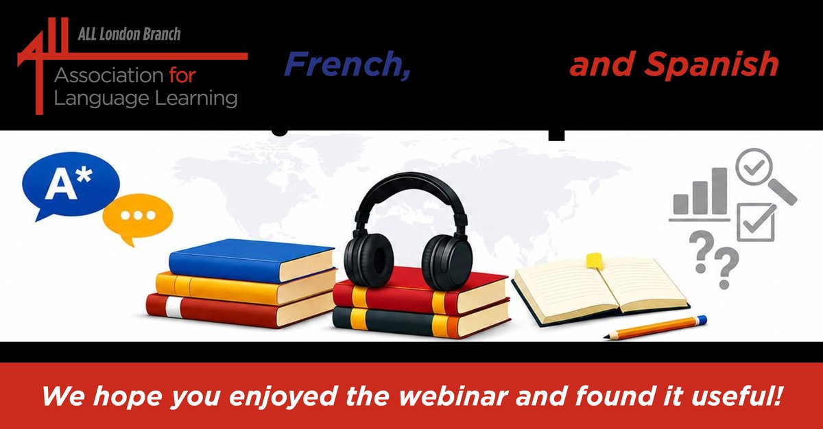 ALL4language's tweet photo. "Exploring the results in the new GCSEs in French, German and Spanish", more guidance here: https://t.co/J7Hv9PFSOf 

#GCSE #Languages #LanguageLearning #Education #mfltwitterati #ALL4Languages https://t.co/gGBTFuf9py