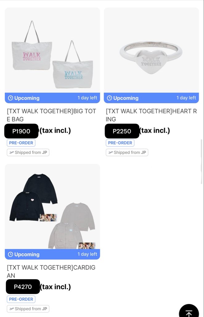 tyuniebin05's tweet photo. wts lfb txt walk together jp merch

Price + pf + lsf
50% dp per item, rembal once onhand!

note: shipping in jp starts from december 14 to 28!
❌impatient https://t.co/01sUDxDU5Y