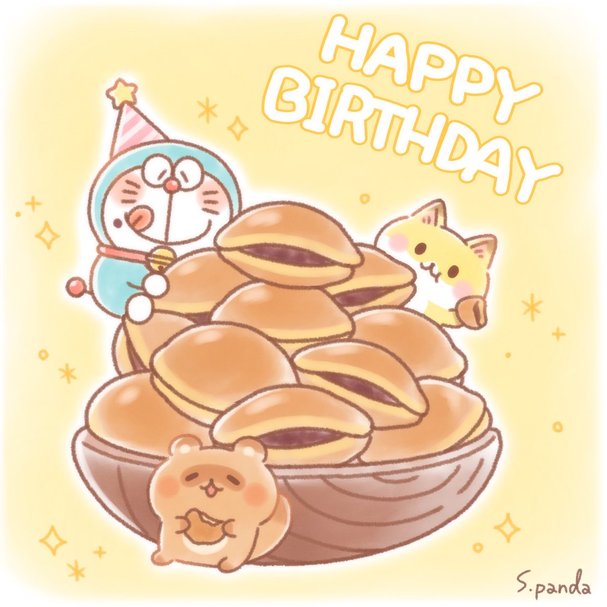 konpon_mofu's tweet photo. お誕生日おめでとう！

#ドラえもん生誕祭2026
#fanartㅤㅤㅤㅤ https://t.co/X5KblmNjVh
