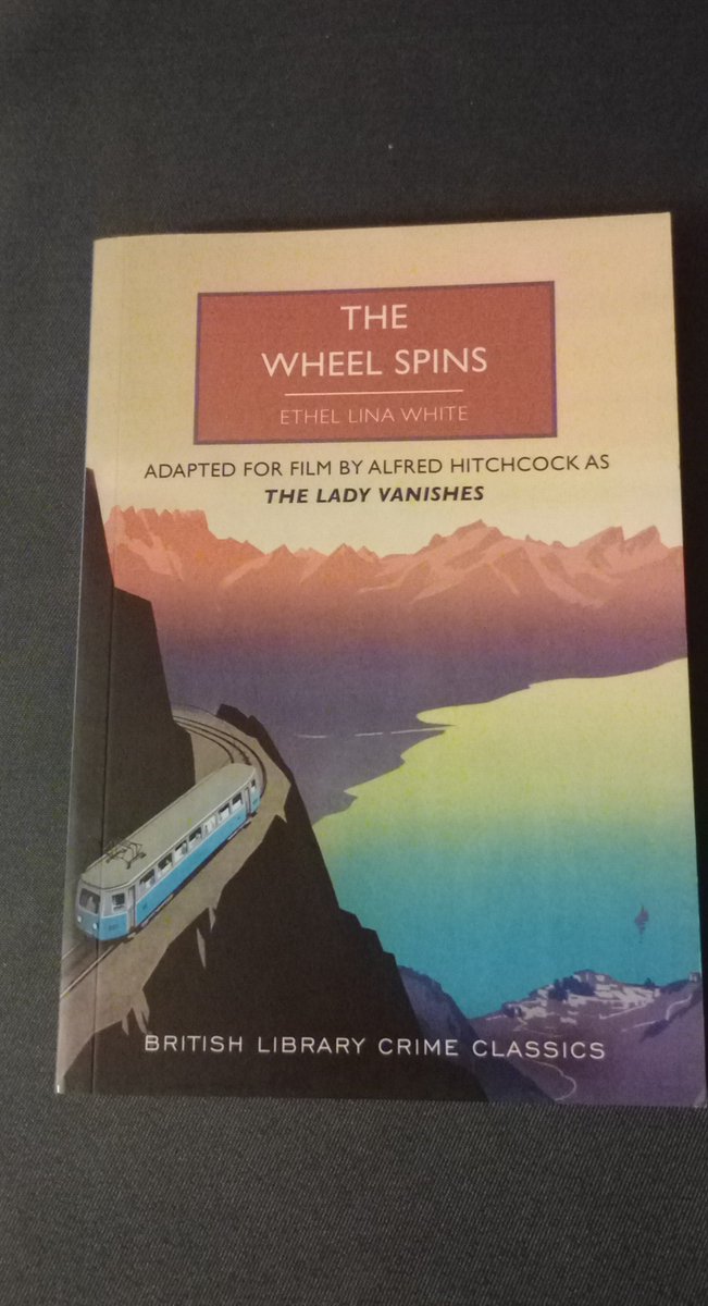 curlytopsmac's tweet photo. Read "The Wheel Spins" by Ethel Lina White @BL_Publishing https://t.co/ET7O1Yyalc