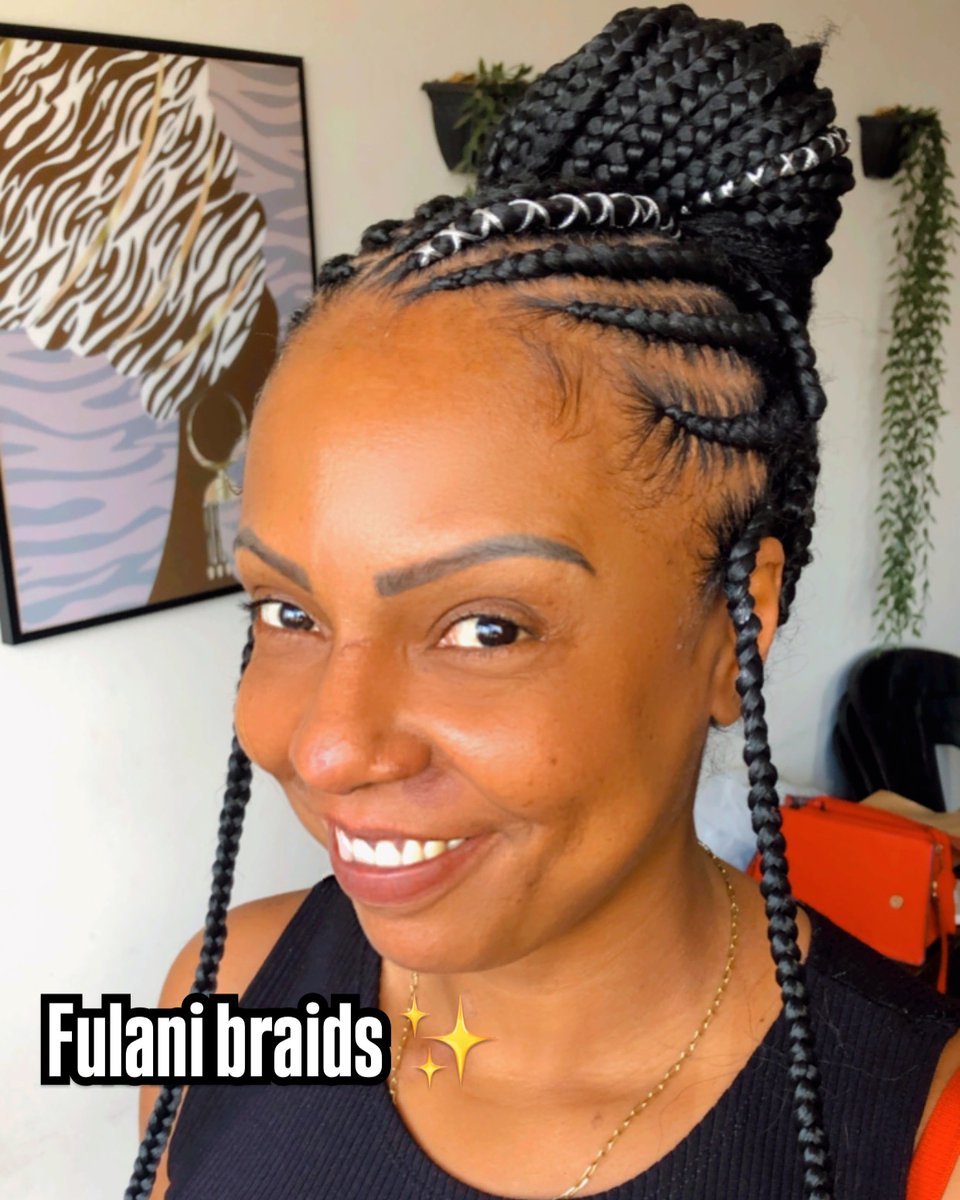 ShariceMusdxft's tweet photo. Segue essa fulani braids pra vocês. Já está me seguindo, né? https://t.co/VZKyWBCaL2