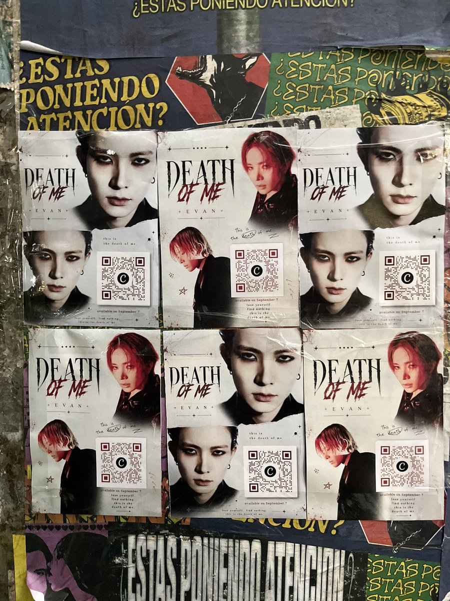 lettersevan's tweet photo. me and my friends made some ‘death of me’ flyers and went ahead and left them around in my city. this is for you evan! we love you so much and we are so ready to listen to your album! every effort matters for evan.

📍México City, Parque México.