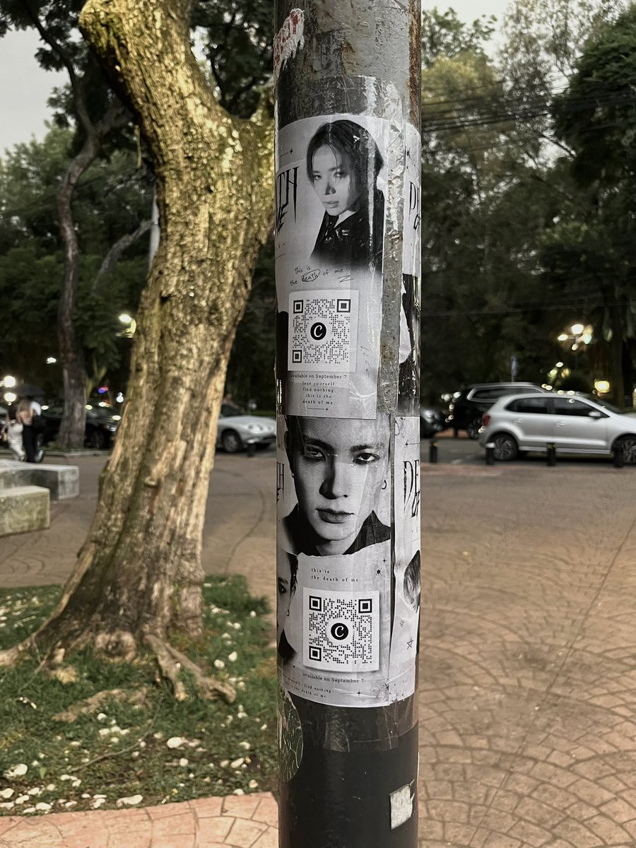lettersevan's tweet photo. me and my friends made some ‘death of me’ flyers and went ahead and left them around in my city. this is for you evan! we love you so much and we are so ready to listen to your album! every effort matters for evan.

📍México City, Parque México.