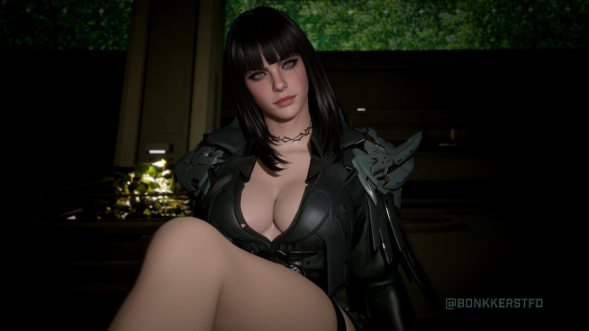 BONKKERSTFD's tweet photo. Raven the Queen of Darkness came to rule ❤ 

#Raven
#TheFirstDescendant
#VirtualPhotography #TFD #Photomode https://t.co/4QOtyZzdmw