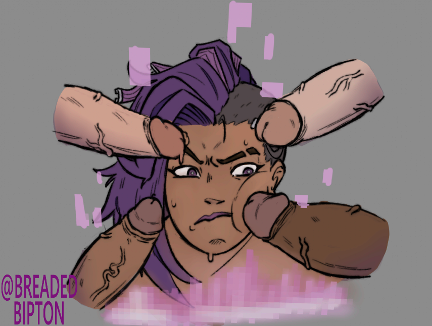 BreadedBipton's tweet photo. Taking care of the flanking Sombra 😈

#Overwatch #rule34 #Sombra #nsfwㅤㅤ https://t.co/I8yo2DOHlD