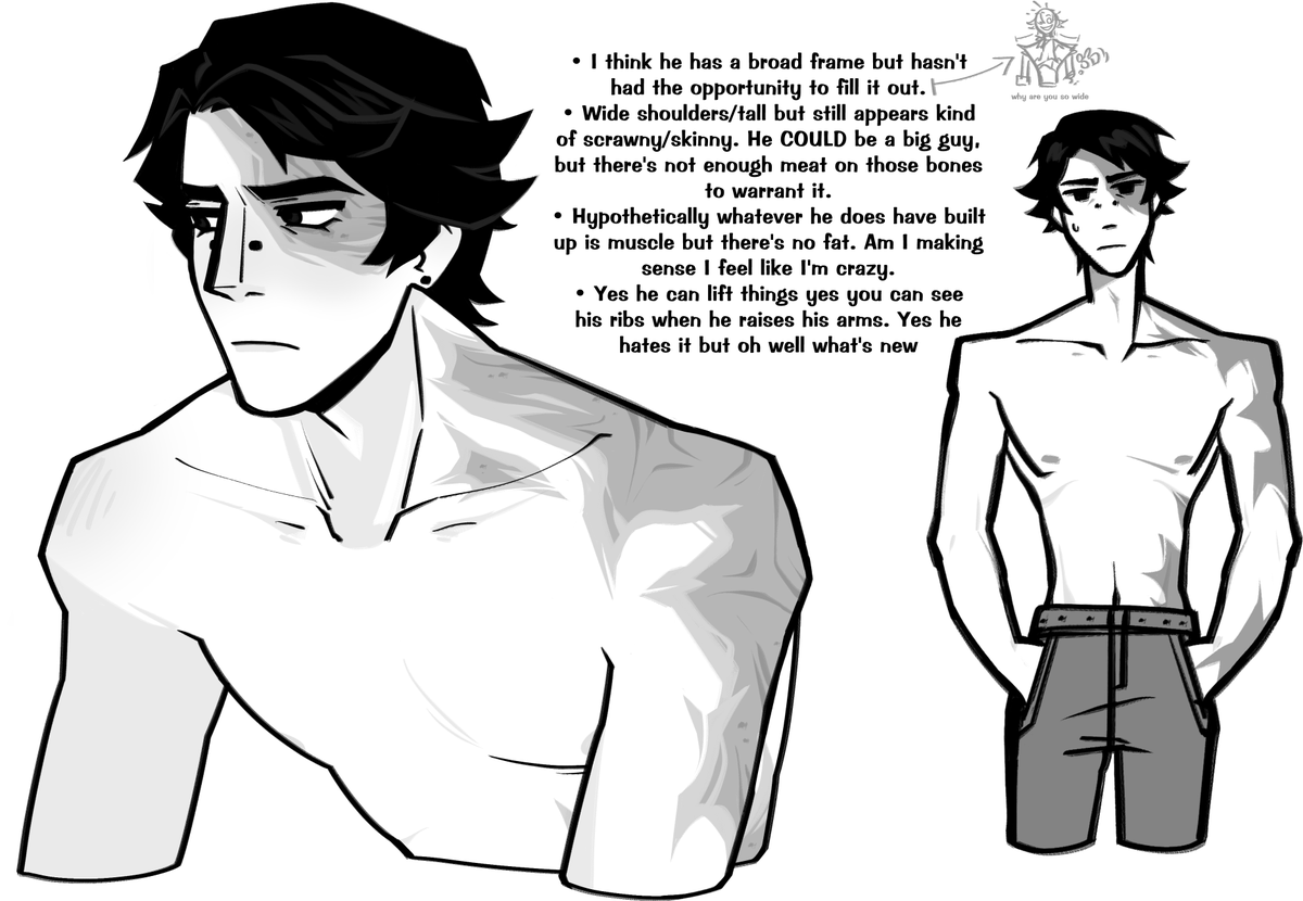 SarcasmProdigy's tweet photo. #idv headcanons but i like how everyone draws him generally https://t.co/yKw89RYocG