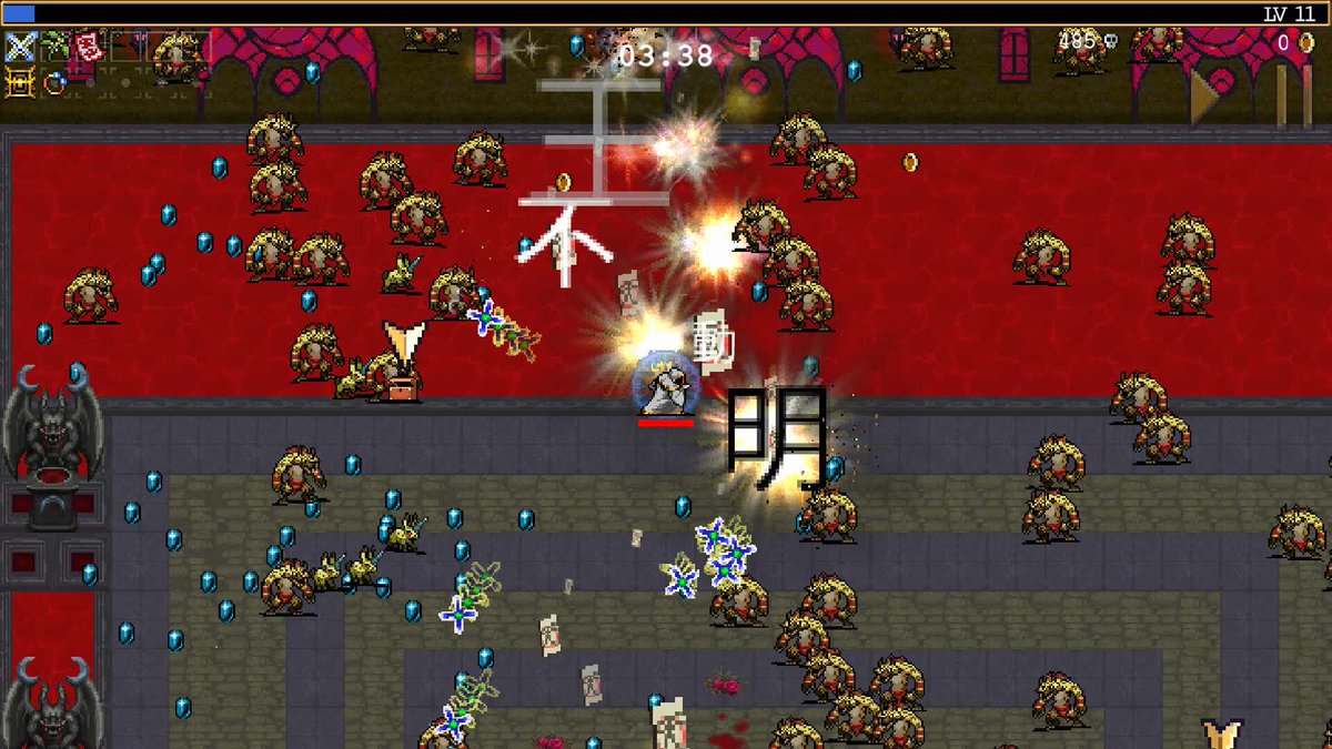 AUTOMATONJapan's tweet photo. 『Vampire Survivors』と新DLC「Legacy of the Blood Moon」、“献血”した人に無料で配布へ。ブラッドムーン一族へ血を捧げよ
https://t.co/PzYQccPFxG https://t.co/cR4sPwvQVO