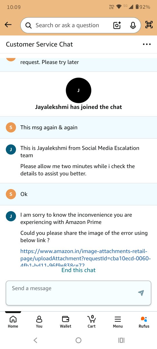 rnssunny's tweet photo. Spent 42 mins with 3 @AmazonIN advisors—No resolution! Paid ₹799 on 16-Aug (Order: GPA.3356-8143-6847-36097 via @GooglePlay). Service wasn't active for 14 days due to your tech error.
​Need FULL REFUND + Compensation for wasted days. Escalating to @NCH_India! https://t.co/4b0OkDKqQC