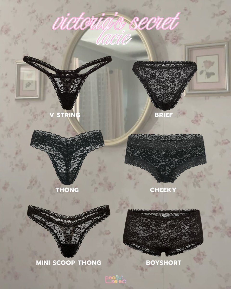 PeanutPreorder's tweet photo. อัพเดทกางเกงชั้นใน victoria's secret 🐰🪽 รุ่นขายดีค่า มาแรงทั้งแบบคอตตอน&amp;ลูกไม้เลยนะคะ นิ่มใส่สบายไม่คันค่า

special price ✨ 390 มัดจำ 100.- ส่งฟรี✨ https://t.co/zmc0603WZY