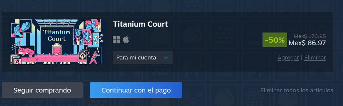 alesuamor's tweet photo. No tengo dinero, pero quieroooooo #TitaniumCourt https://t.co/DM4gsqXUGp
