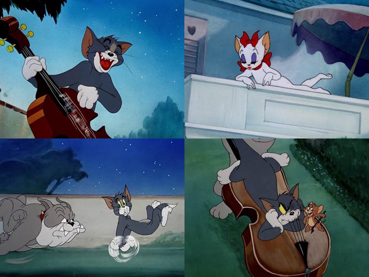 CartoonsSource's tweet photo. Until GTA 6 comes out. 77 Days Left.

Tom and Jerry 'Solid Serenade'

Tom love singing with you love Toodles

Spike catch it Tom but run.

Later Spike singing loved with Toodles, Jerry is Happiness. https://t.co/PoOLQPWDyc
