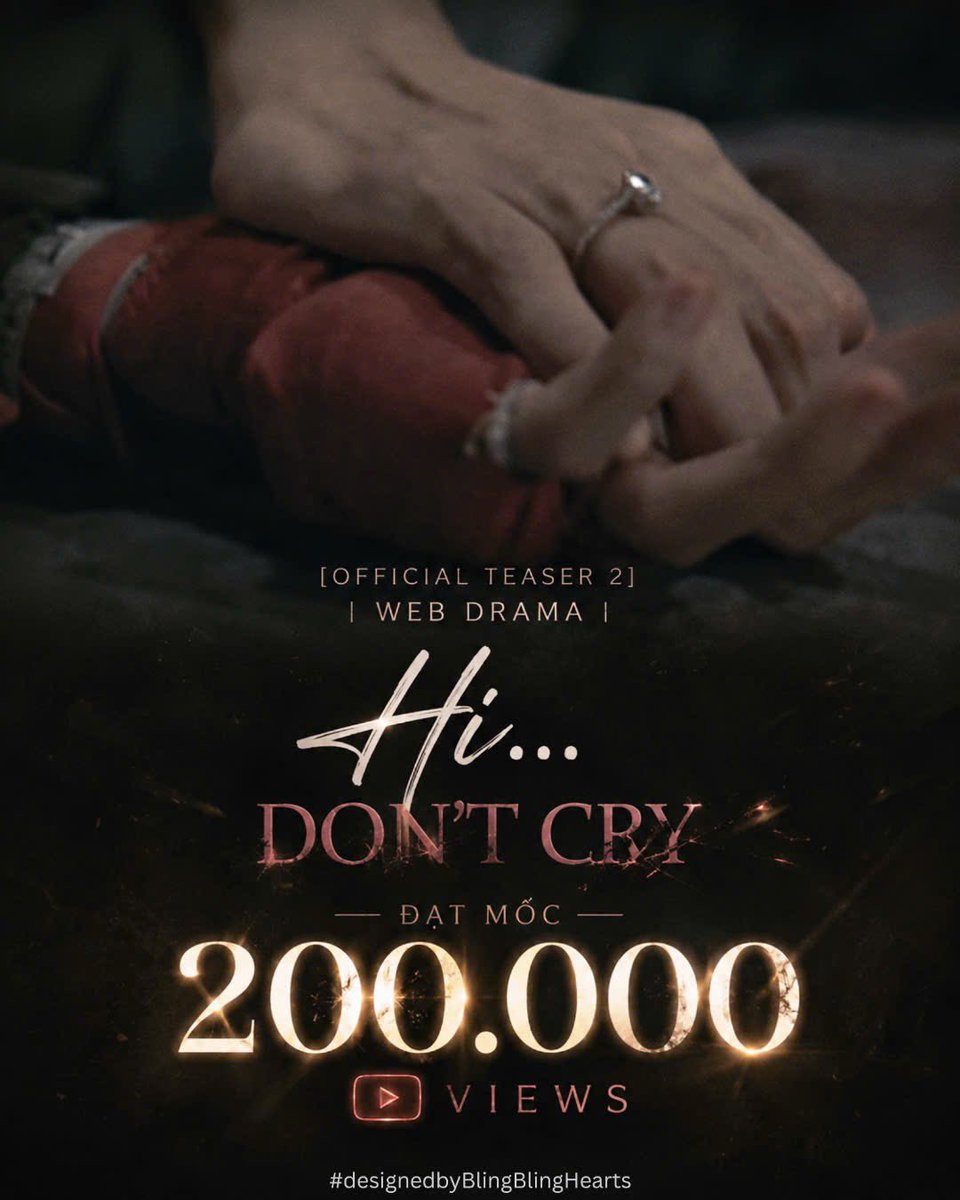 kimdongmoments's tweet photo. Teaser 2 Hi… Don’t Cry (Muốn Thấy Em Cười) 
một dự án của diễn viên - NSƯT Kim Tuyến và diễn viên Đồng Ánh Quỳnh - chính thức cán mốc 200.000 views YouTube. 🎥✨

https://t.co/mckficWxNP…

#Hidontcry
#Muonthayemcuoi
#Webdrama
#KimTuyen
#DongAnhQuynh https://t.co/SdLBN0b9KL