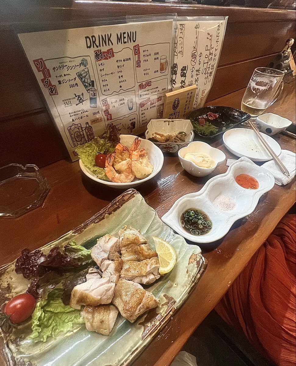 naaaaaaaaa____'s tweet photo. 女子会からの👸🏼𖠚ᐝ

2日連続豚バラ野菜串が人気のお店🫛🍺 https://t.co/2aJ2zU0FtU