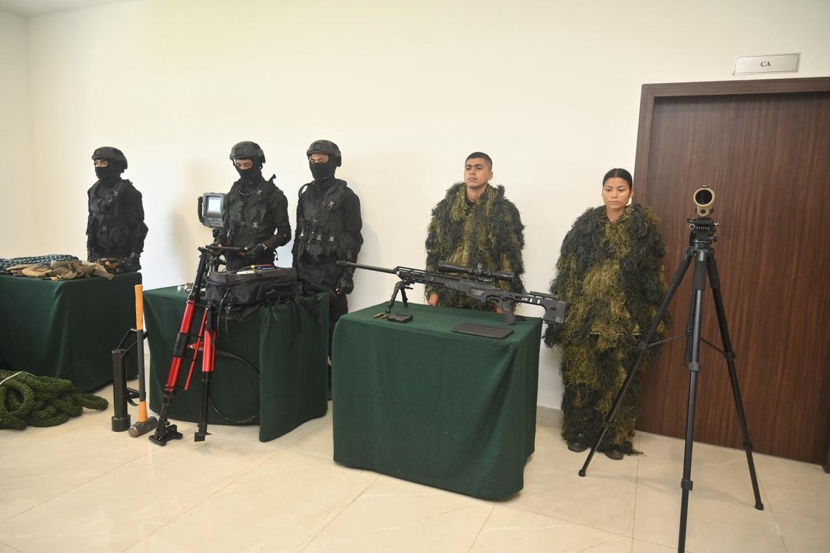 himantabiswa's tweet photo. NSG commandos? ❌
Assam Police Commandos ✅

They are trained commandos of the @assampolice, ready to take on any challenges head on. https://t.co/iPHSCESIJ3