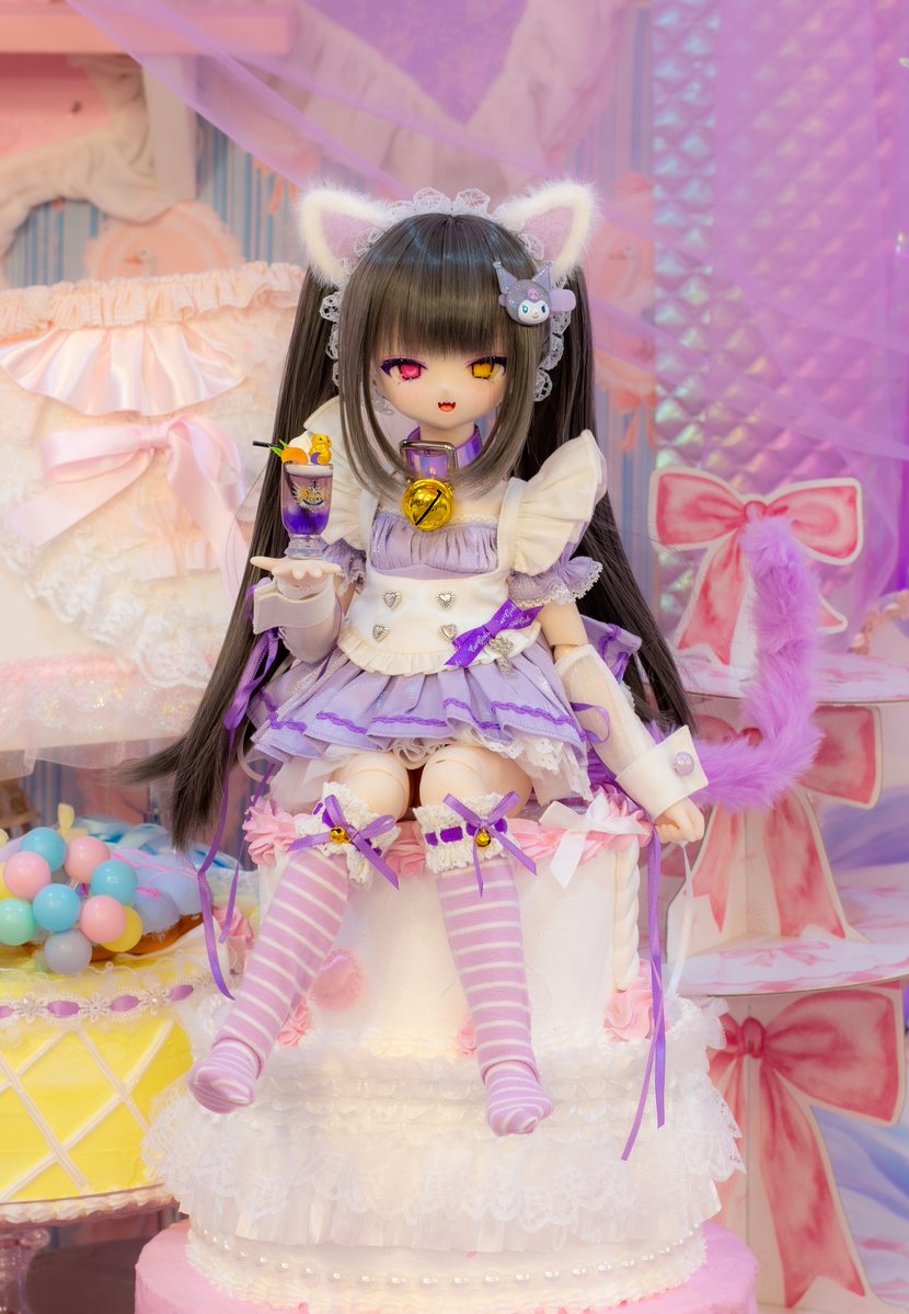 yuzukodoll's tweet photo. るいちゃんの去年の9月3日生まれたてで最初に撮った写真←
いまのるいちゃん🐈‍⬛💜
生誕記念日🐈‍⬛✨🥳
写真もうまくなった���
#ぺぽりっこ https://t.co/9lTBCPgUJL