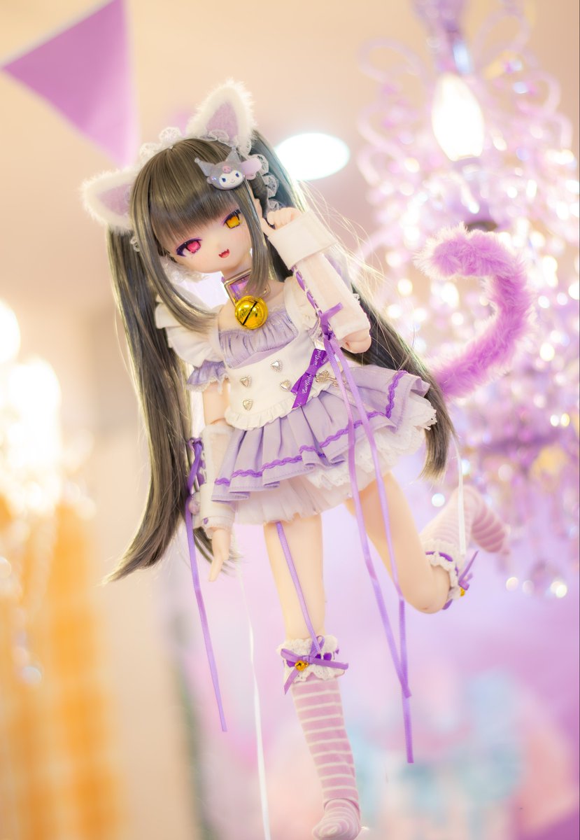 yuzukodoll's tweet photo. るいちゃんの去年の9月3日生まれたてで最初に撮った写真←
いまのるいちゃん🐈‍⬛💜
生誕記念日🐈‍⬛✨🥳
写真もうまくなった���
#ぺぽりっこ https://t.co/9lTBCPgUJL