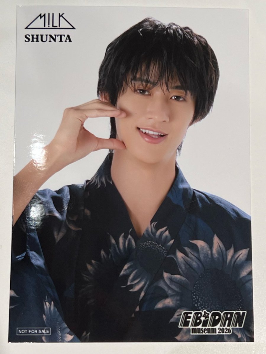 tr000hk's tweet photo. EBiDAN museum 2026  エビミュ 入場特典 後期

【譲】後期 M!LK 曽野舜太

【求】後期 M!LK 山中柔太朗

天神·博多周辺での取引可能な方、又は郵送

#EBiDAN交換 #EBiDAN譲 #EBiDANmuseum交換 https://t.co/stYjETkeId