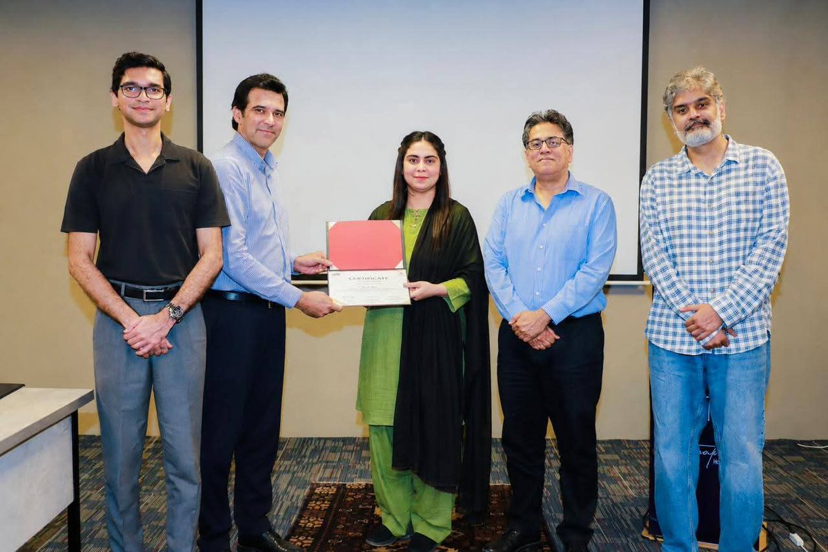 ElhaAysal's tweet photo. Grateful for the learning, discussions and insights that made this training a meaningful experience.
#HumanitarianReporting #IHL #AIinJournalism #Learning #Islamabad https://t.co/QOEbOxWqQa