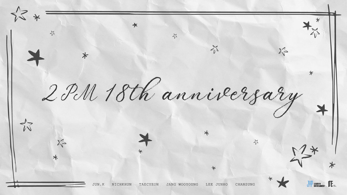 follow_2PM's tweet photo. 2PM 18th Anniversary YouTube LIVE

📅 내일(4일) 18:30 PM~ (KST)
📍 2PM Official YouTube Channel
🔗 https://t.co/UXgXBFbhPa

*익일 예정된 YouTube LIVE는 JUN. K, 이준호를 제외한 닉쿤, 옥택연, 장우영, 황찬성 네 멤버와 함께 진행될 예정입니다. 스케줄상 일부 멤버가 참여하지 못하는 점 너그러운 양해 부탁드립니다.

#2PM #HOTTEST
#투피엠 #핫티스트
#2PM_18th_Anniversary